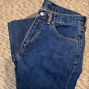 Levi high waist denim